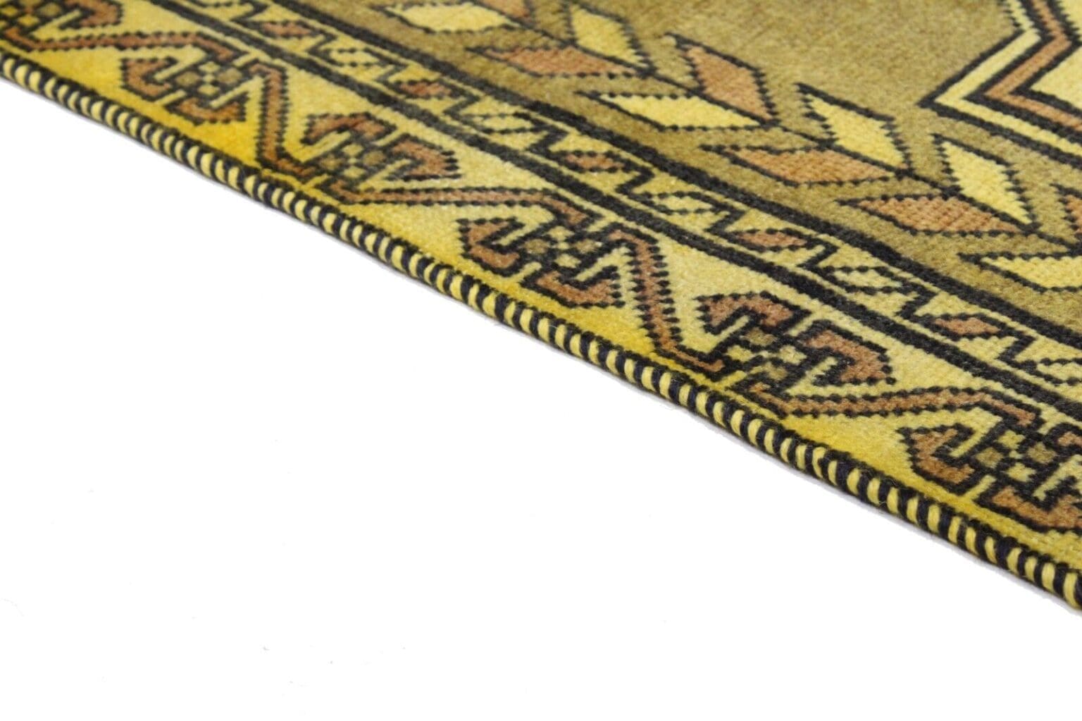 Perserteppich Shiraz 213 x 110 cm Wolle handgeknüpft