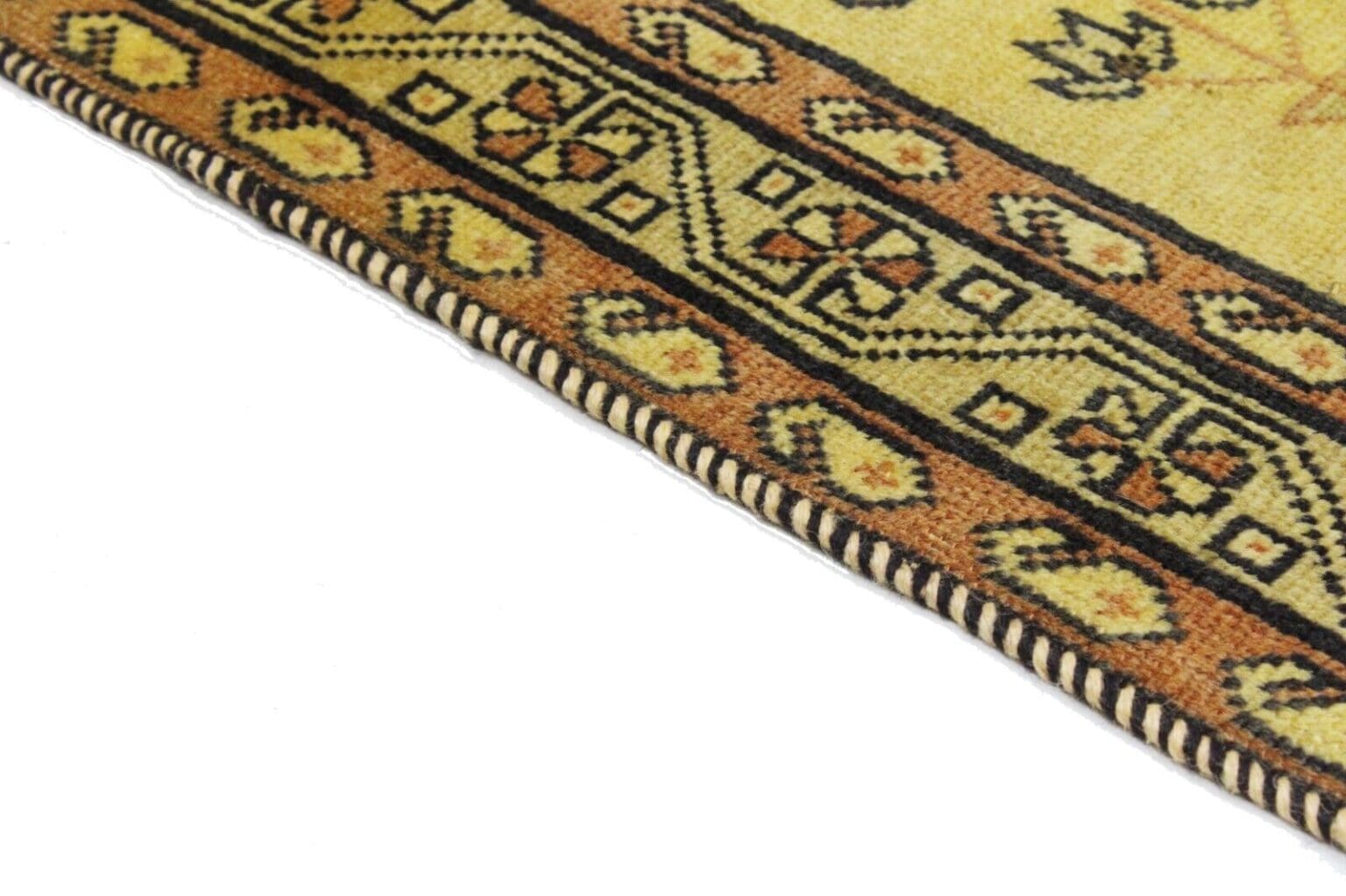 Perserteppich Shiraz 226 x 118 cm Wolle handgeknüpft