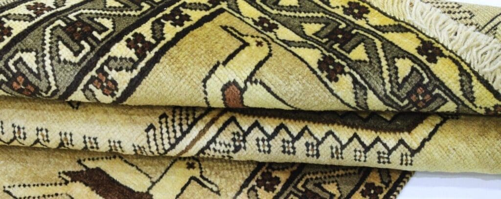 Perserteppich Shiraz 203 x 106 cm Wolle handgeknüpft