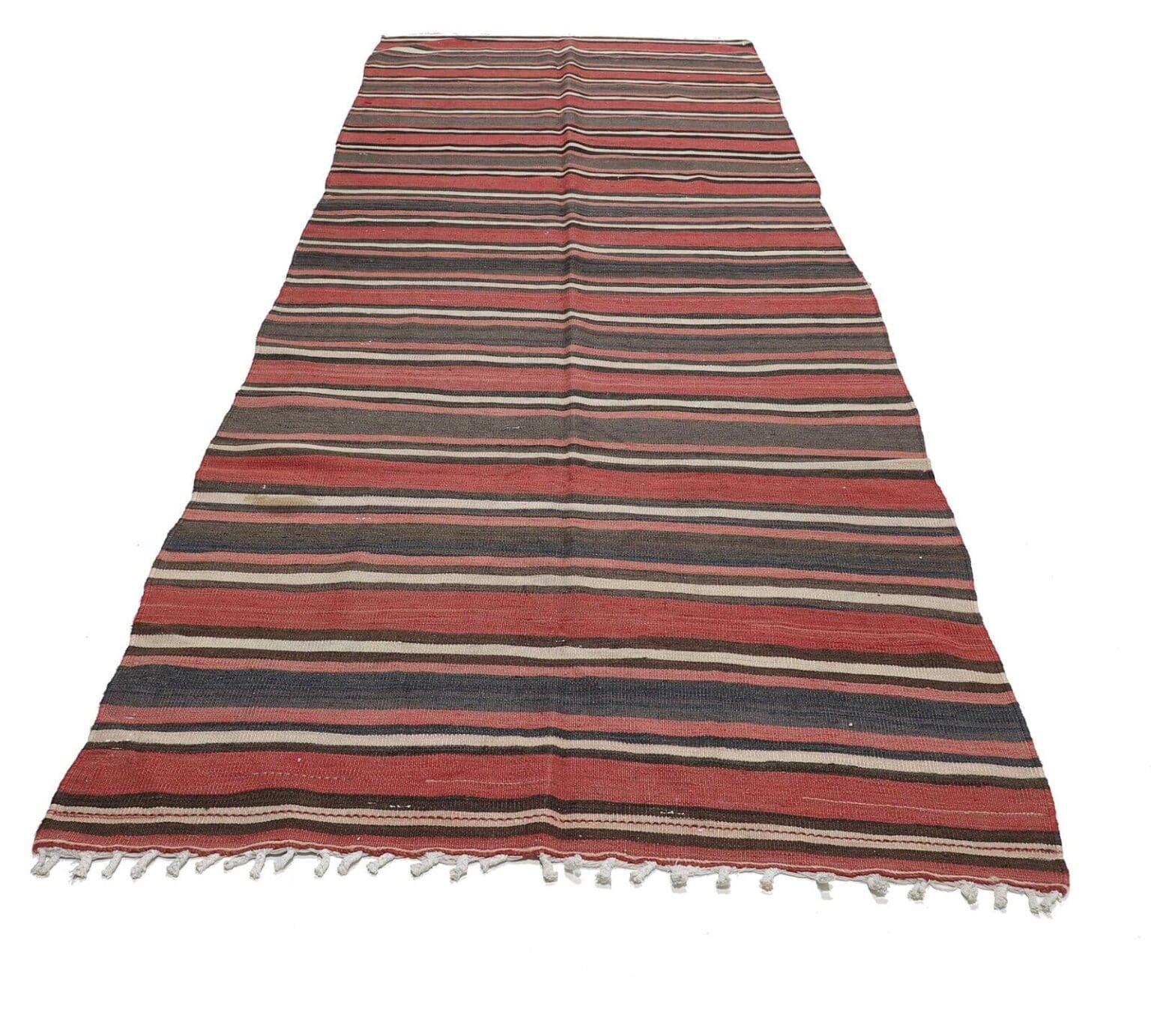 Orientteppich Ghashghai Fars 410 x 145 cm Wolle handgewebt