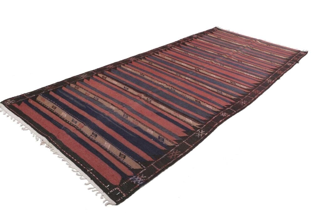 Orientteppich Ghashghai Fars 370 x 160 cm Wolle handgewebt