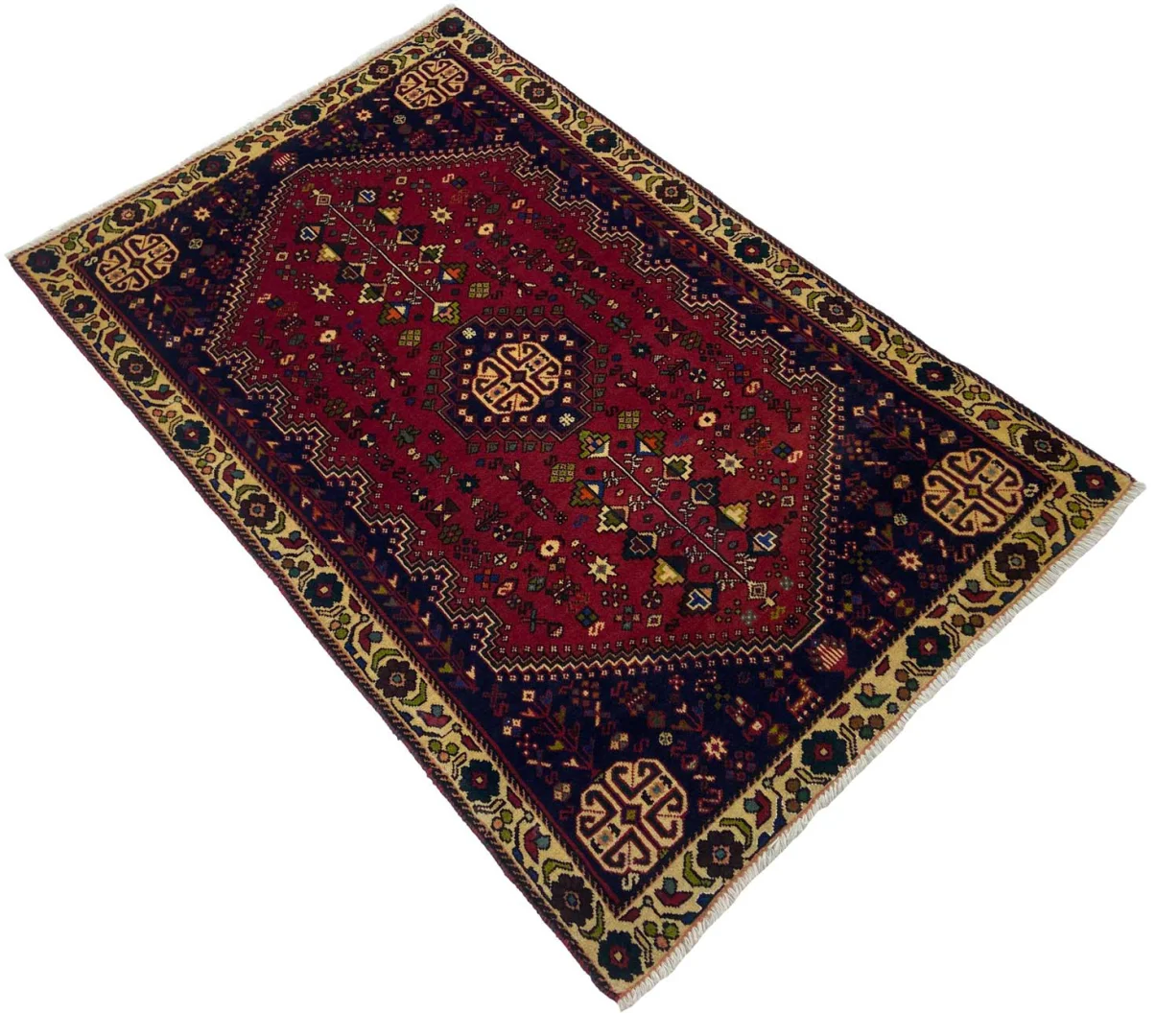 abadeh-perserteppich-154-x-100-cm-120000-200000-knoten-m-1-2 Perserteppich Abadeh 154 x 100 cm Schurwolle handgeknüpft