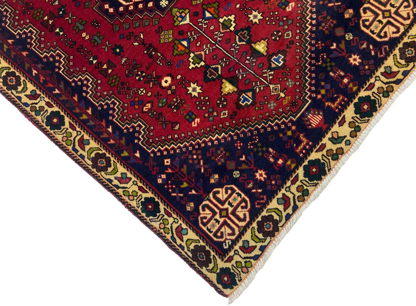 abadeh-perserteppich-154-x-100-cm-120000-200000-knoten-m-1-3 Perserteppich Abadeh 154 x 100 cm Schurwolle handgeknüpft