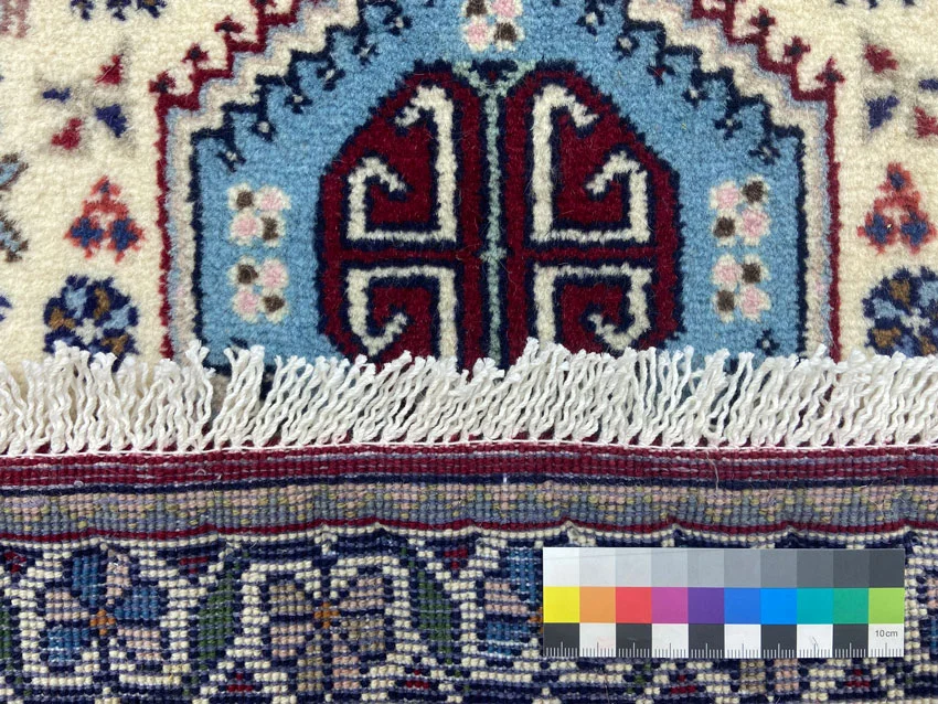 Perserteppich Abadeh 195 x 80 cm Wolle handgeknüpft