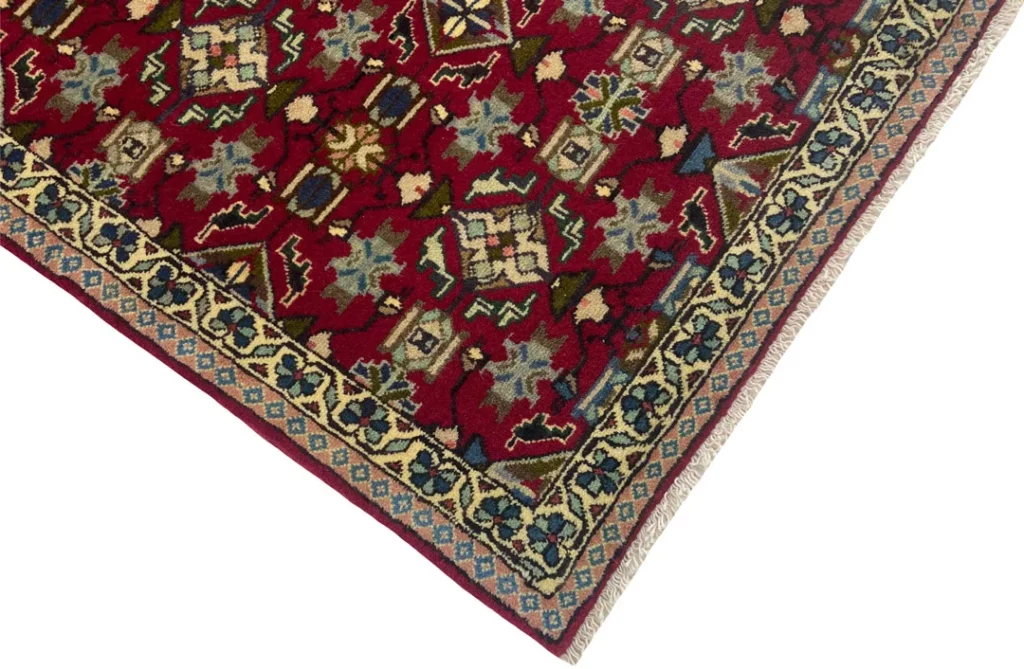 Perserteppich Abadeh 197 x 79 cm Wolle handgeknüpft