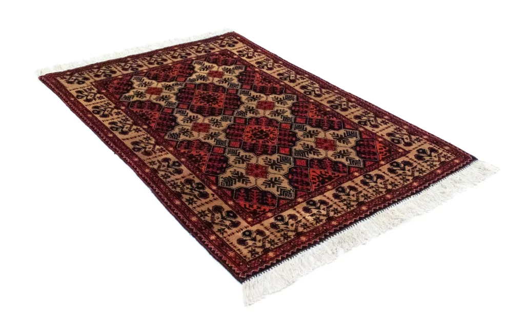 Orientteppich Samarkand 144 x 98 cm Schurwolle handgeknüpft