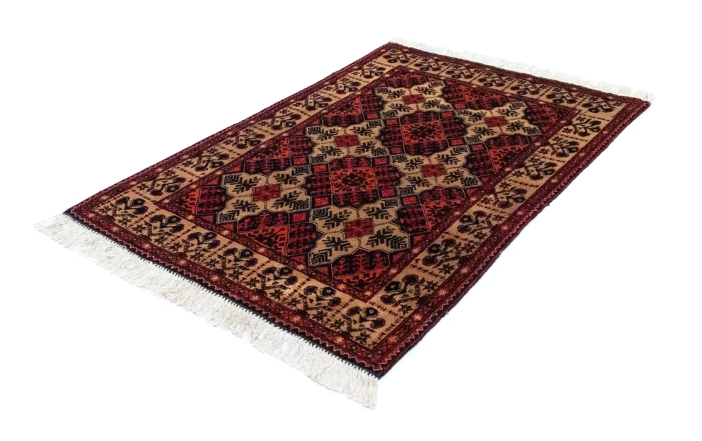 Orientteppich Samarkand 144 x 98 cm Schurwolle handgeknüpft