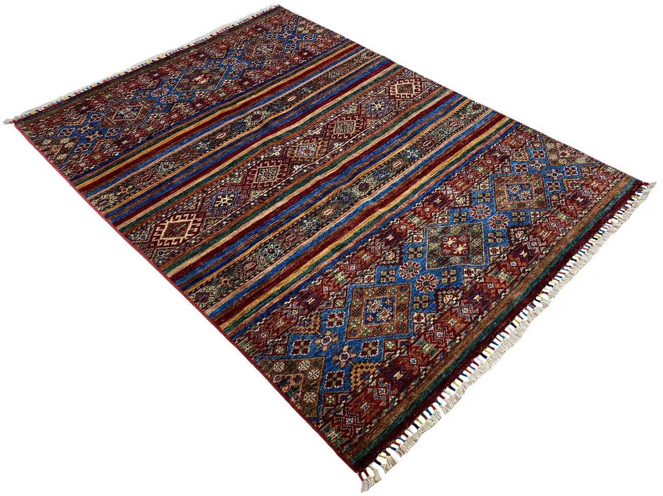 Orientteppich Samarkand 178 x 127 cm Schurwolle handgeknüpft