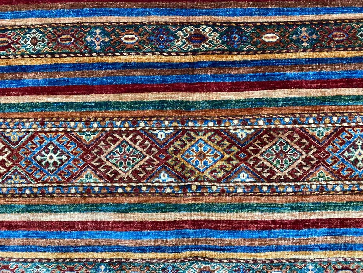Orientteppich Samarkand 178 x 127 cm Schurwolle handgeknüpft