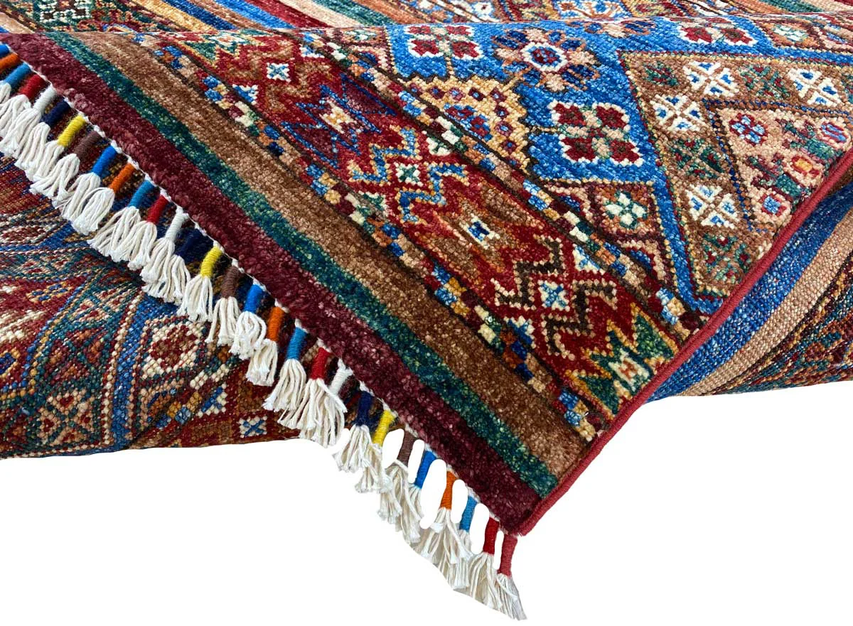 Orientteppich Samarkand 178 x 127 cm Schurwolle handgeknüpft