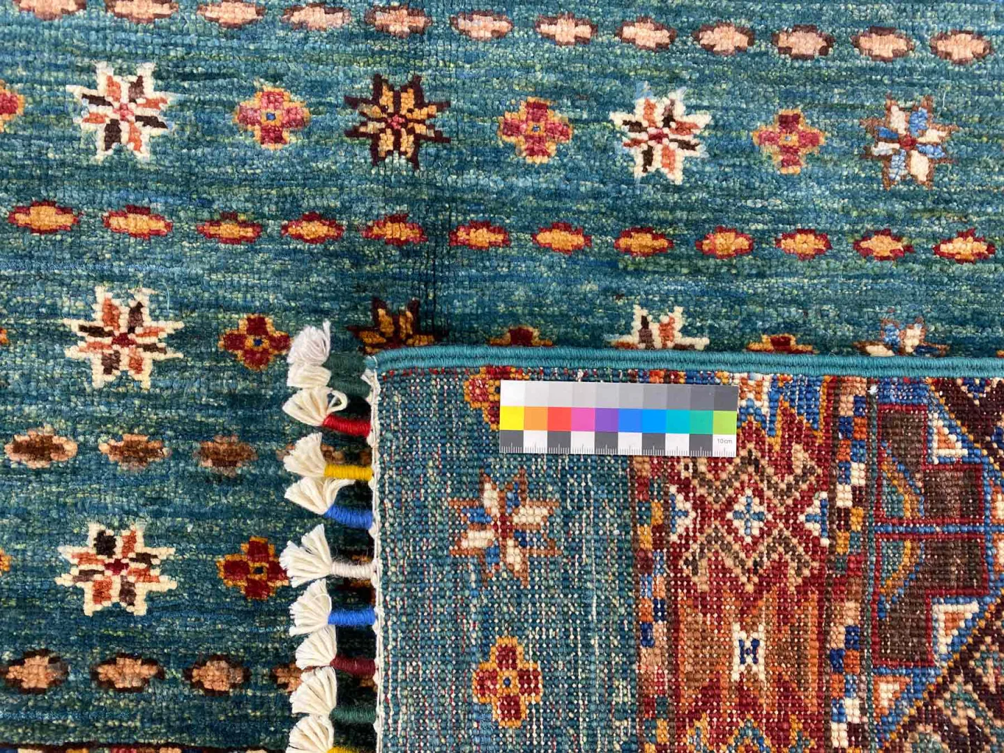 Orientteppich Samarkand 182 x 129 cm Schurwolle handgeknüpft