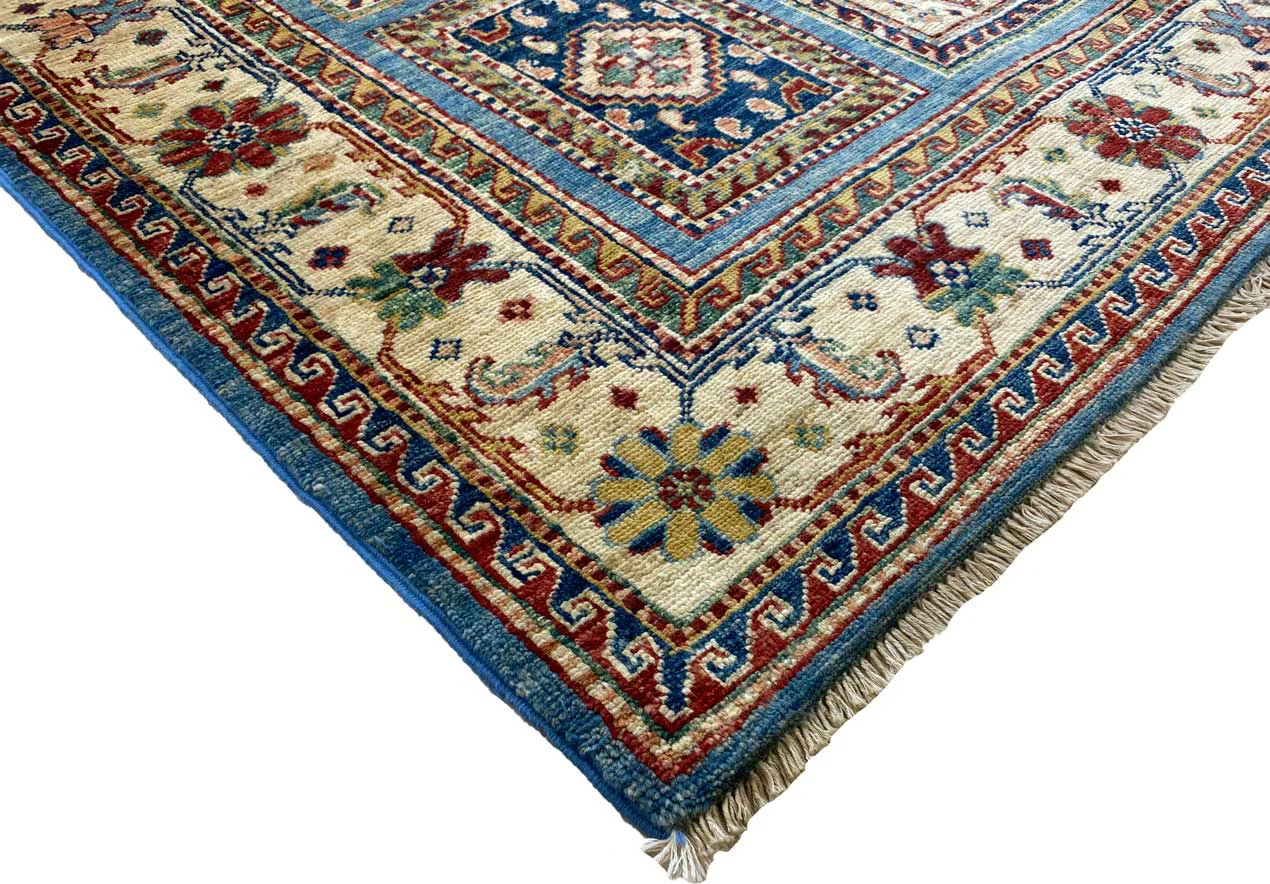 Orientteppich Samarkand 183 x 147 cm Wolle handgeknüpft