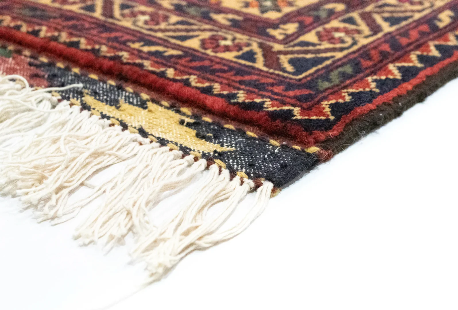 Orientteppich Samarkand 190 x 152 cm Schurwolle handgeknüpft