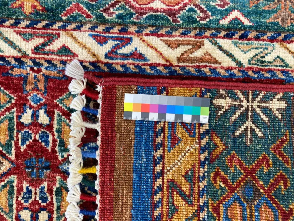 Orientteppich Samarkand 198 x 157 cm Wolle handgeknüpft