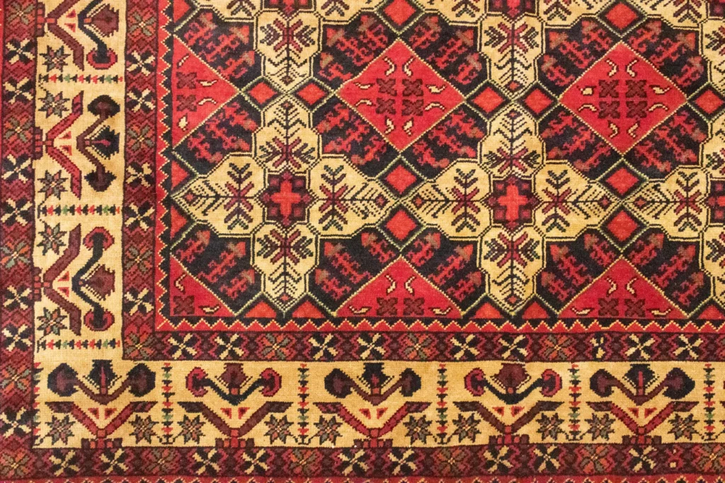 Orientteppich Samarkand 202 x 152 cm Schurwolle handgeknüpft
