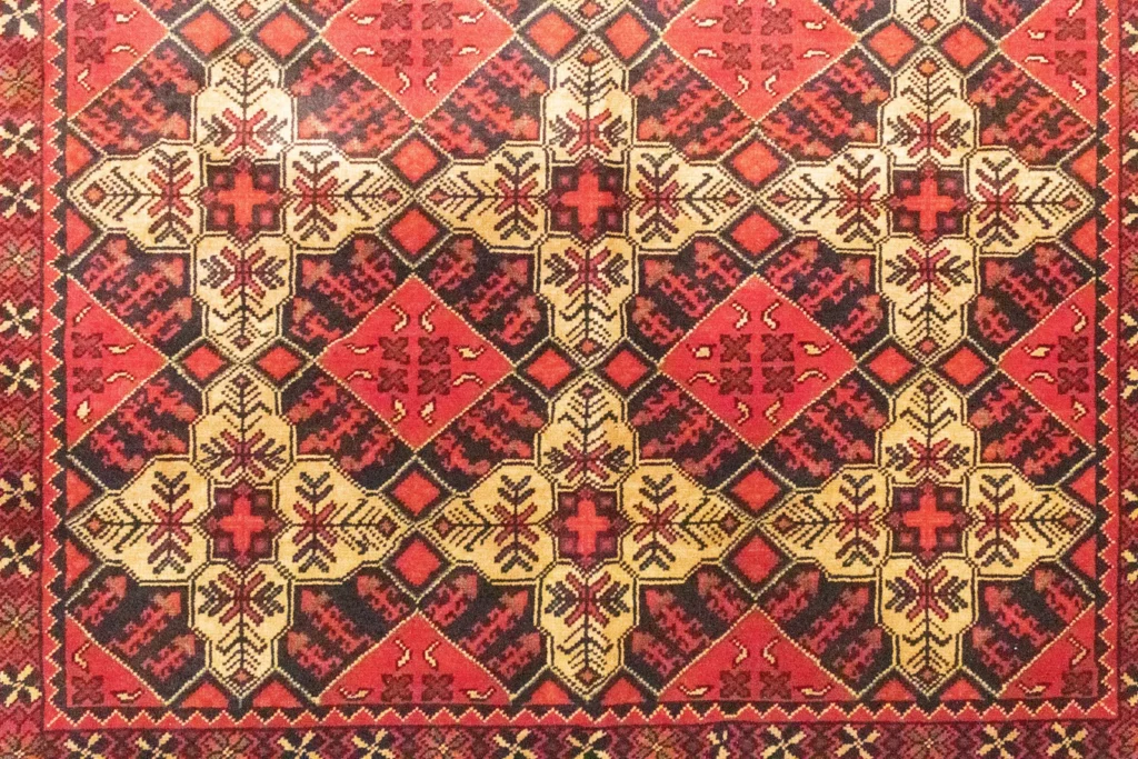 Orientteppich Samarkand 202 x 152 cm Schurwolle handgeknüpft