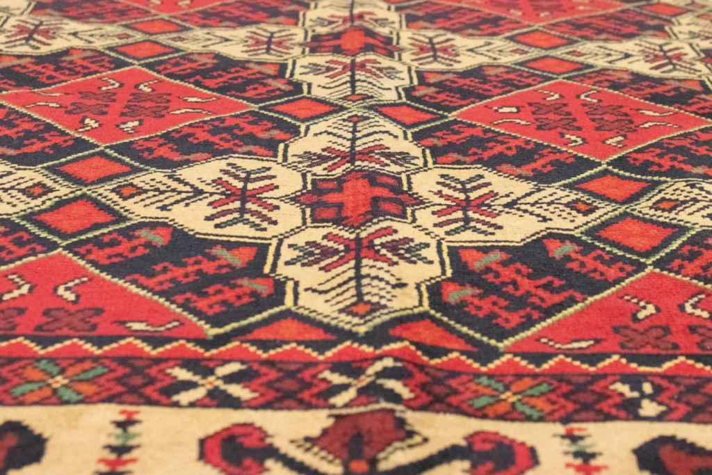 Orientteppich Samarkand 202 x 152 cm Schurwolle handgeknüpft
