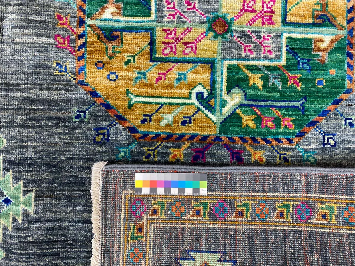 Orientteppich Samarkand 204 x 150 cm Wolle handgeknüpft