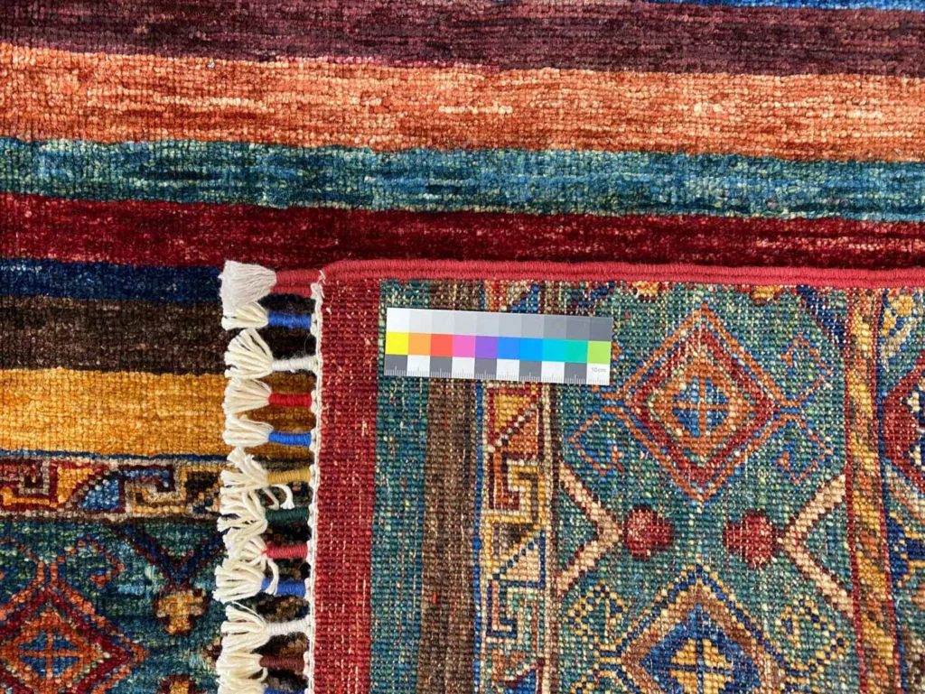 Orientteppich Samarkand 212 x 157 cm Schurwolle handgeknüpft