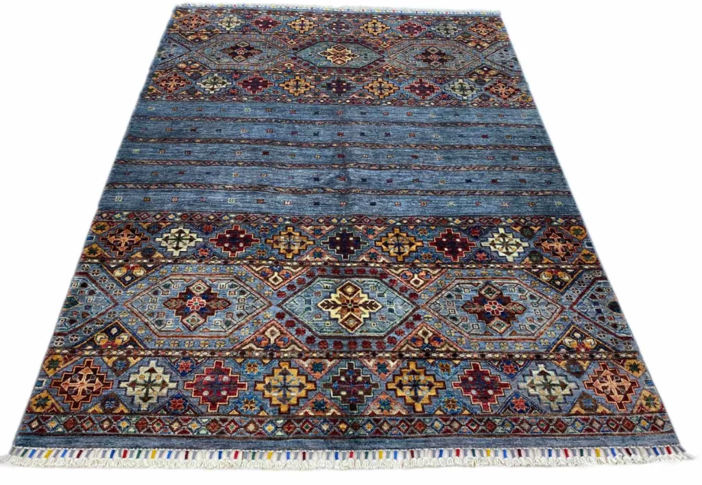ariana-ziegler-teppich-215-x-156-cm-glanzende-schurwolle-langlebig-und-1 Orientteppich Samarkand 215 x 156 cm Wolle handgeknüpft