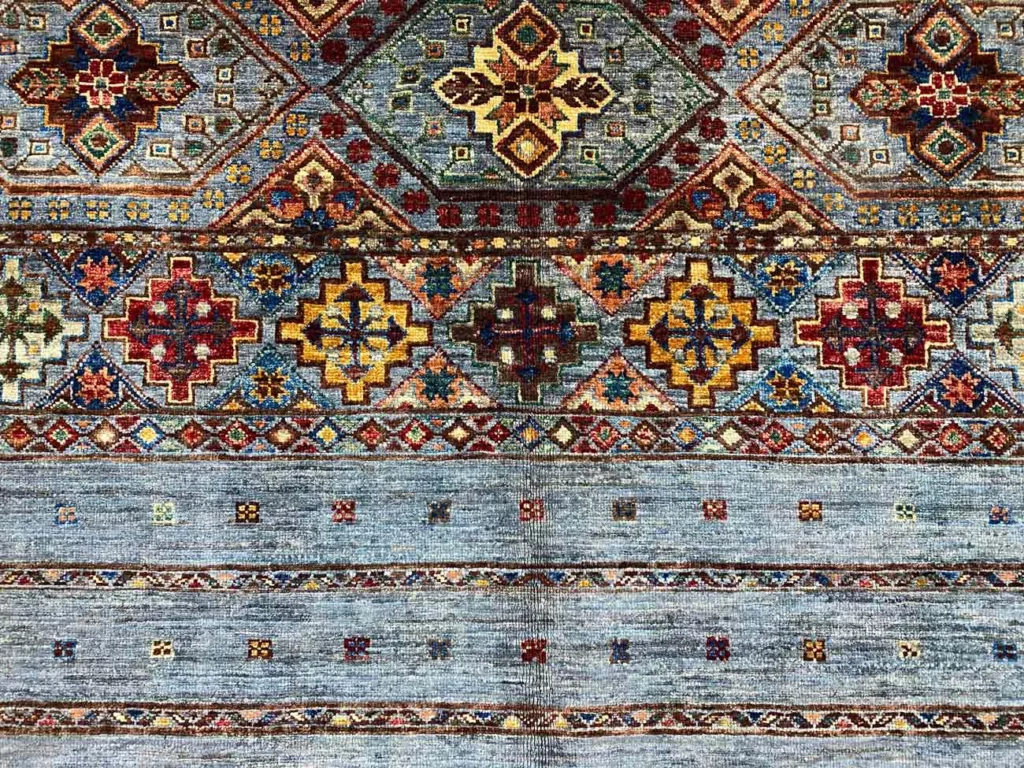 ariana-ziegler-teppich-215-x-156-cm-glanzende-schurwolle-langlebig-und-6 Orientteppich Samarkand 215 x 156 cm Wolle handgeknüpft