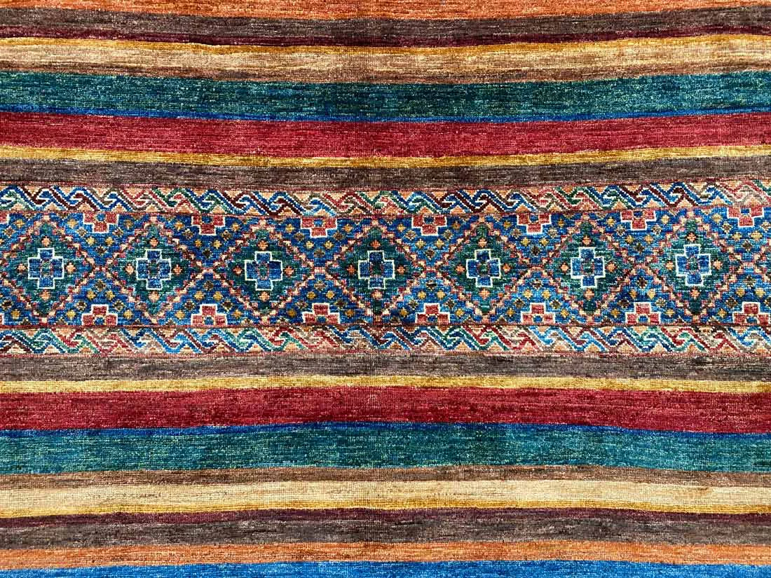 Orientteppich Samarkand 219 x 154 cm Wolle handgeknüpft