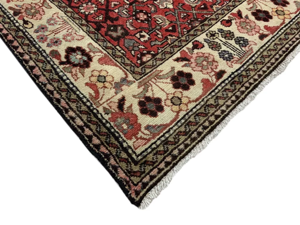 Perserteppich Hamadan 337 x 99 cm Wolle handgeknüpft