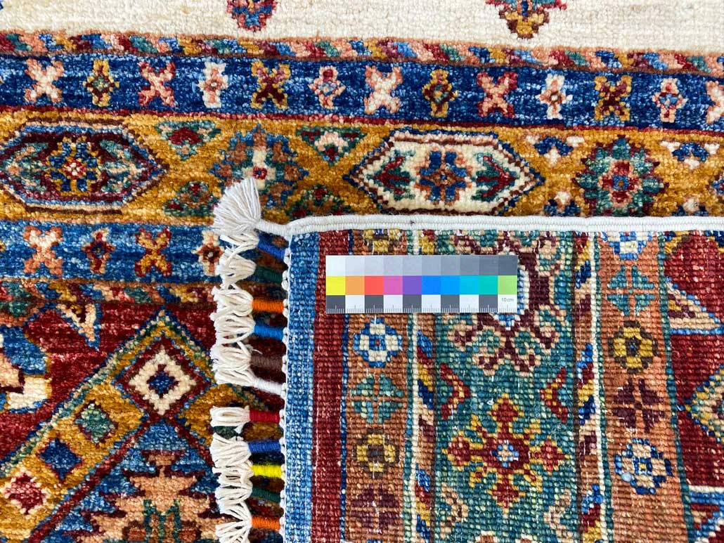 Orientteppich Samarkand 239 x 174 cm Schurwolle handgeknüpft