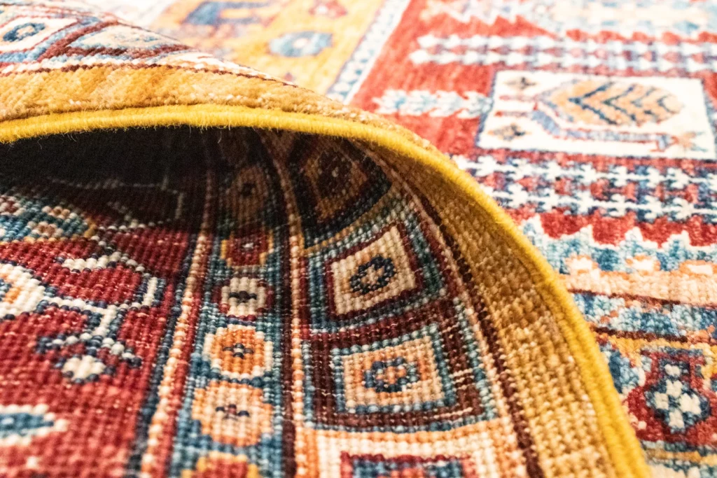 Orientteppich Samarkand 239 x 182 cm Schurwolle handgeknüpft