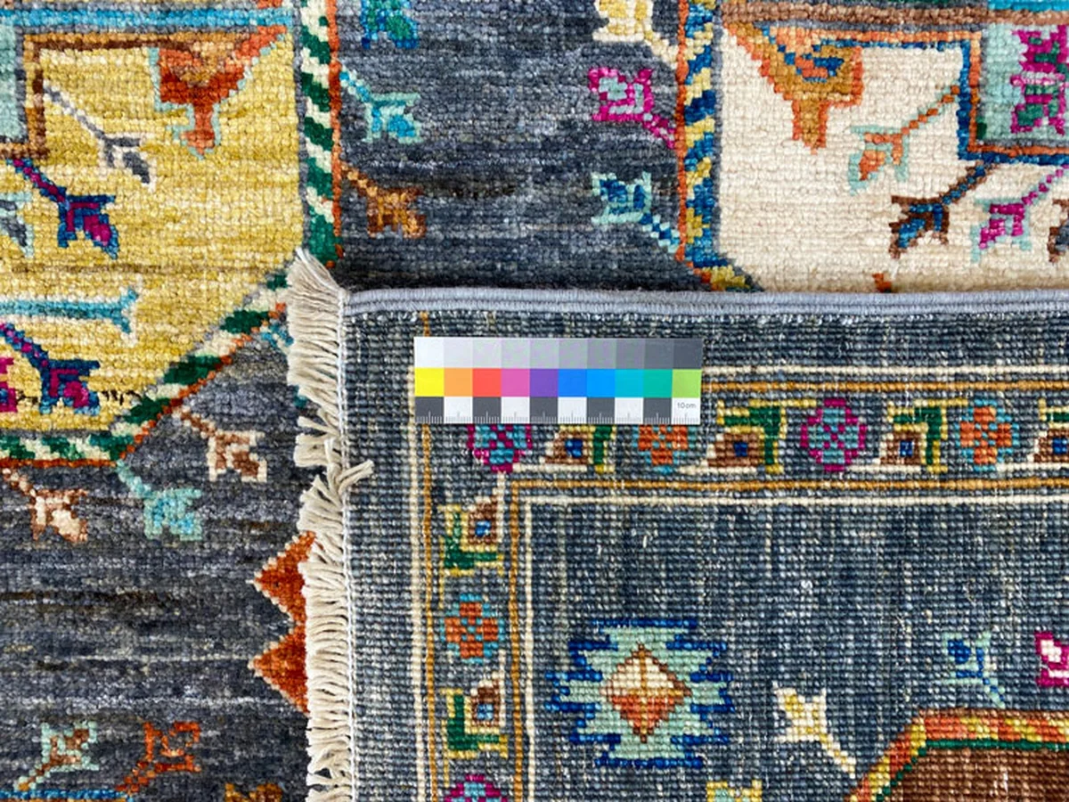 Orientteppich Samarkand 240 x 176 cm Wolle handgeknüpft