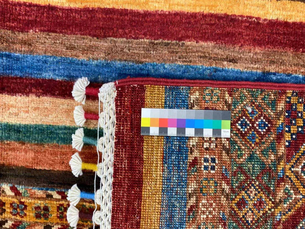 Orientteppich Samarkand 243 x 174 cm Schurwolle handgeknüpft