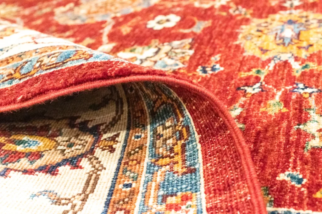 Orientteppich Samarkand 242 x 177 cm Schurwolle handgeknüpft