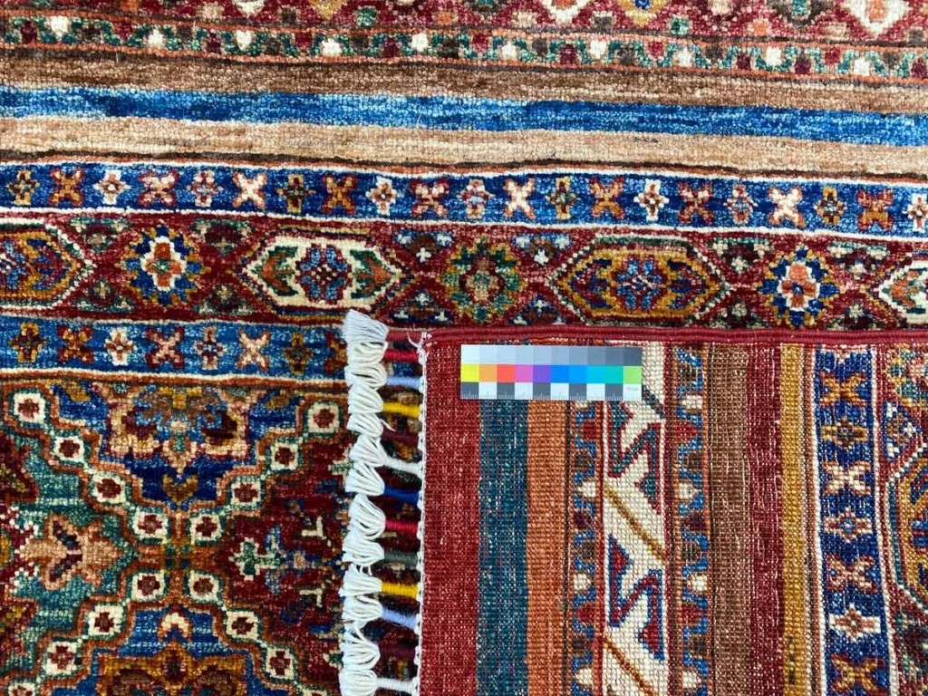 Orientteppich Samarkand 244 x 172 cm Schurwolle handgeknüpft