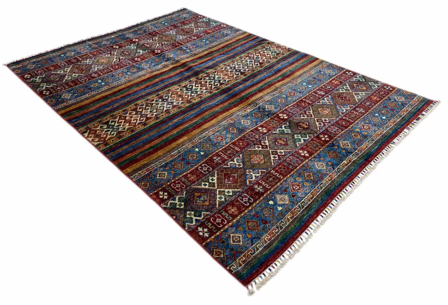 ariana-ziegler-teppich-246-x-173-cm-glanzende-schurwolle-langlebig-und-2 Orientteppich Samarkand 246 x 173 cm Wolle handgeknüpft