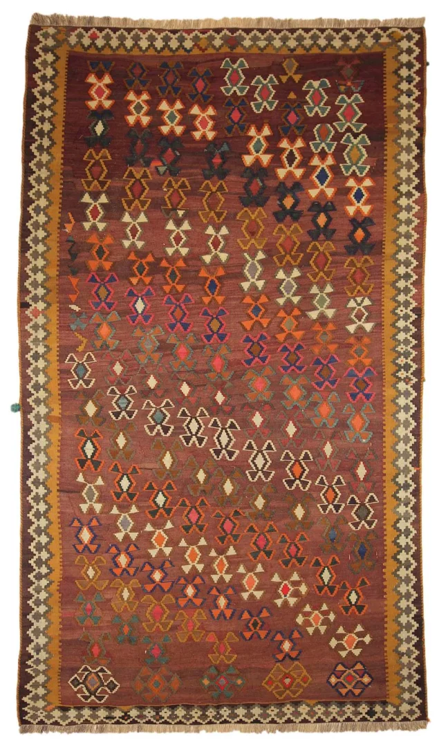 Perserteppich Fars 254 x 146 cm handgewebt