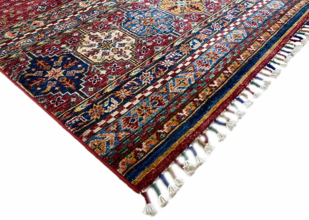 Orientteppich Samarkand 248 x 173 cm Schurwolle handgeknüpft