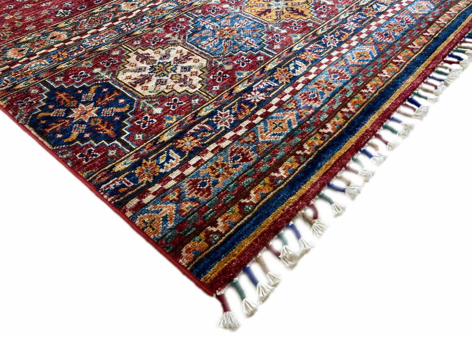 Orientteppich Samarkand 248 x 173 cm Schurwolle handgeknüpft