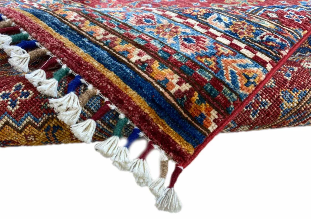 Orientteppich Samarkand 248 x 173 cm Schurwolle handgeknüpft
