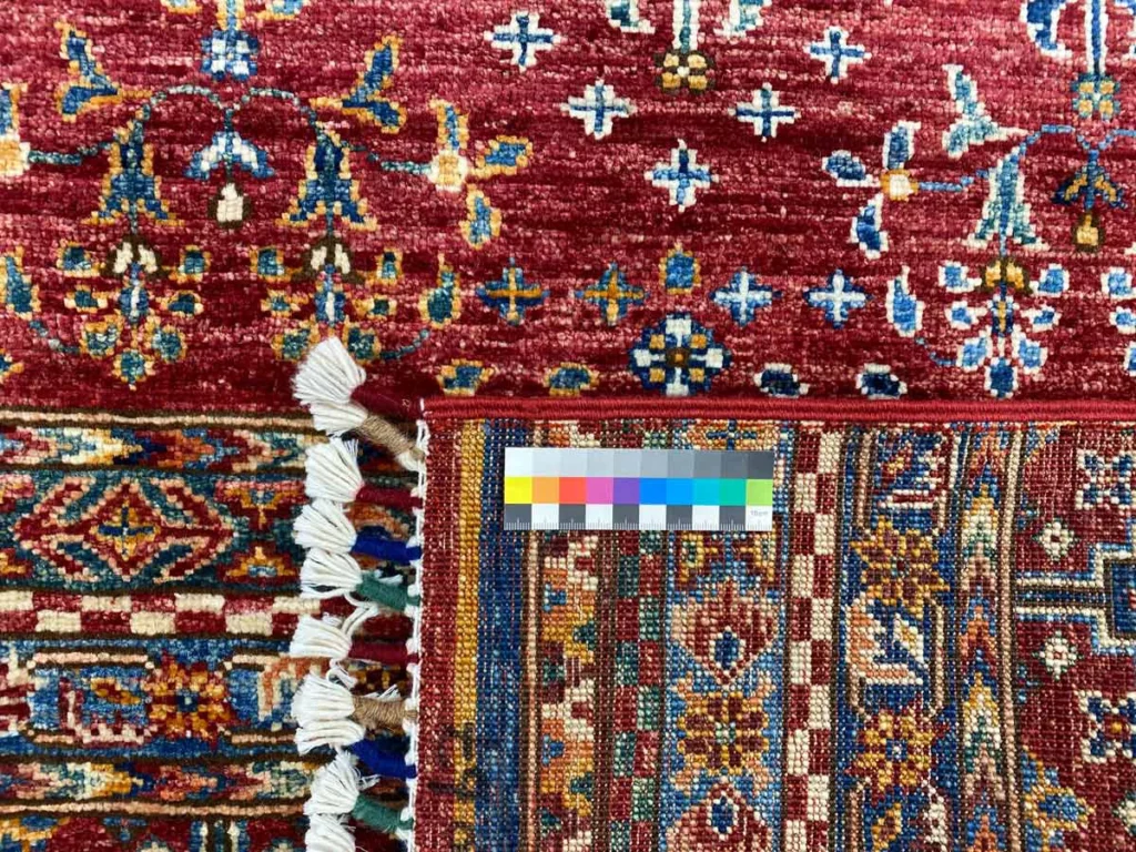 Orientteppich Samarkand 248 x 173 cm Schurwolle handgeknüpft
