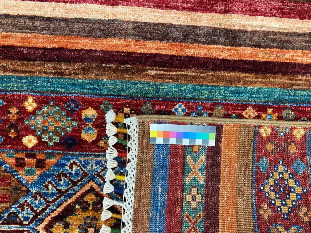 Orientteppich Samarkand 248 x 182 cm Schurwolle handgeknüpft