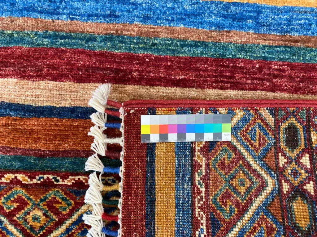 Orientteppich Samarkand 249 x 183 cm Schurwolle handgeknüpft