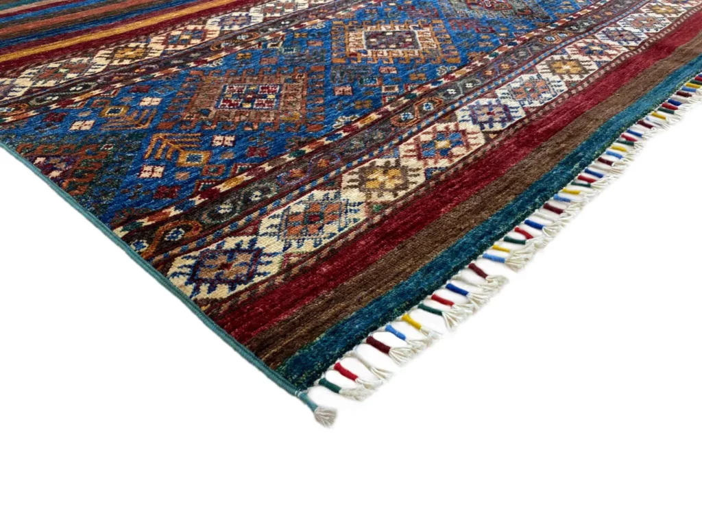 Orientteppich Samarkand 250 x 170 cm Schurwolle handgeknüpft