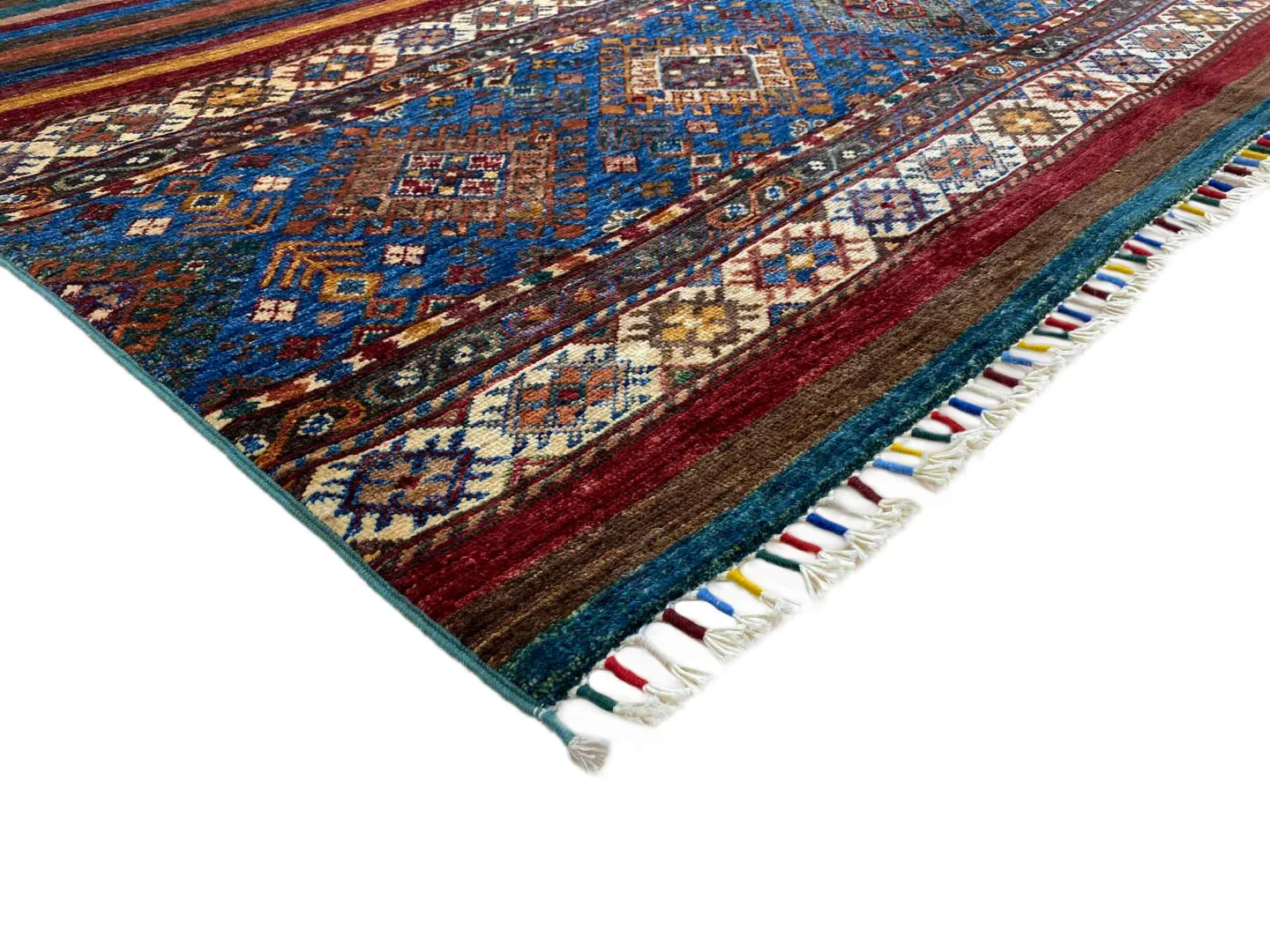 Orientteppich Samarkand 250 x 170 cm Schurwolle handgeknüpft