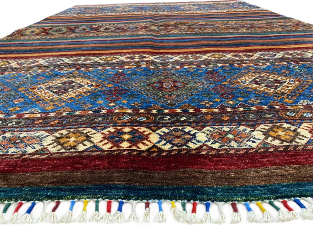 Orientteppich Samarkand 250 x 170 cm Schurwolle handgeknüpft