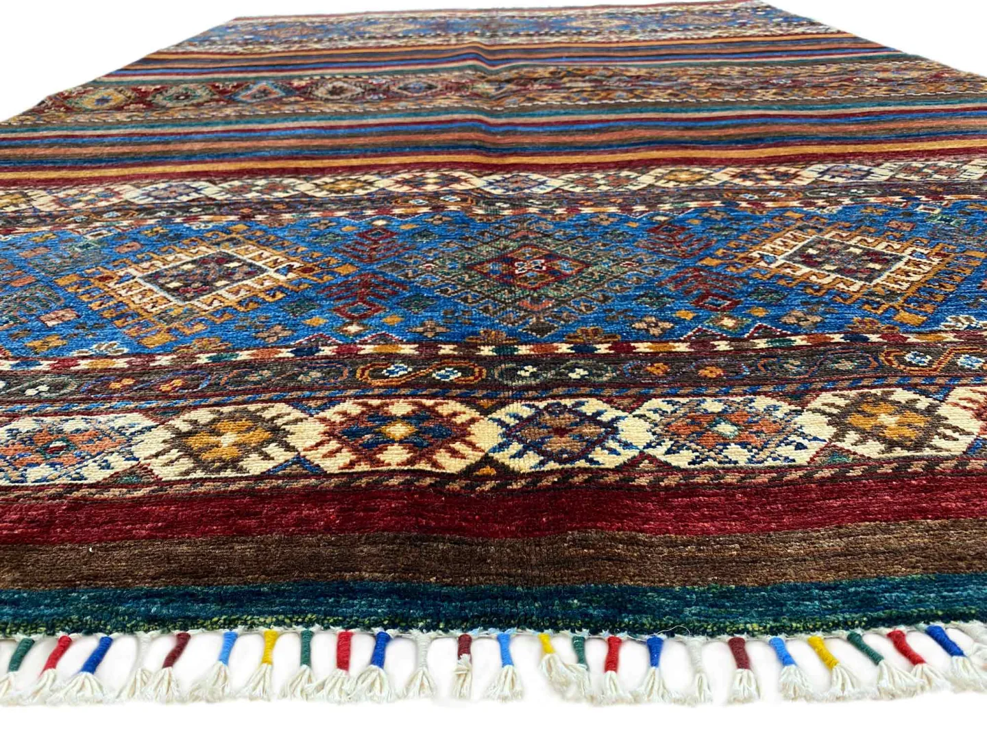 Orientteppich Samarkand 250 x 170 cm Schurwolle handgeknüpft