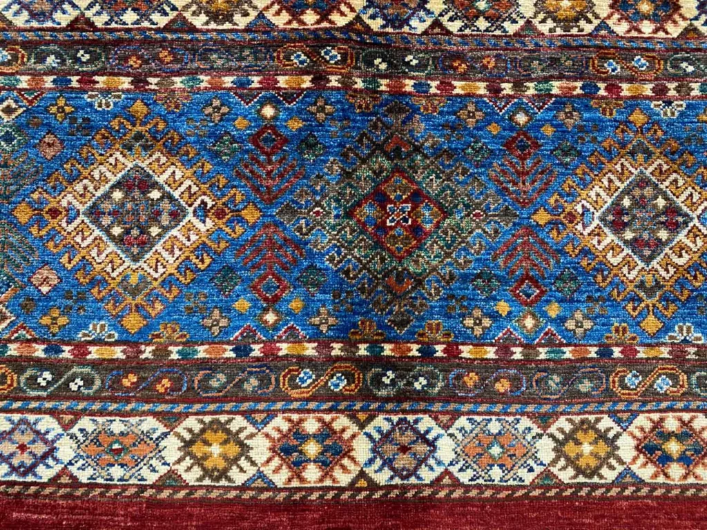 Orientteppich Samarkand 250 x 170 cm Schurwolle handgeknüpft