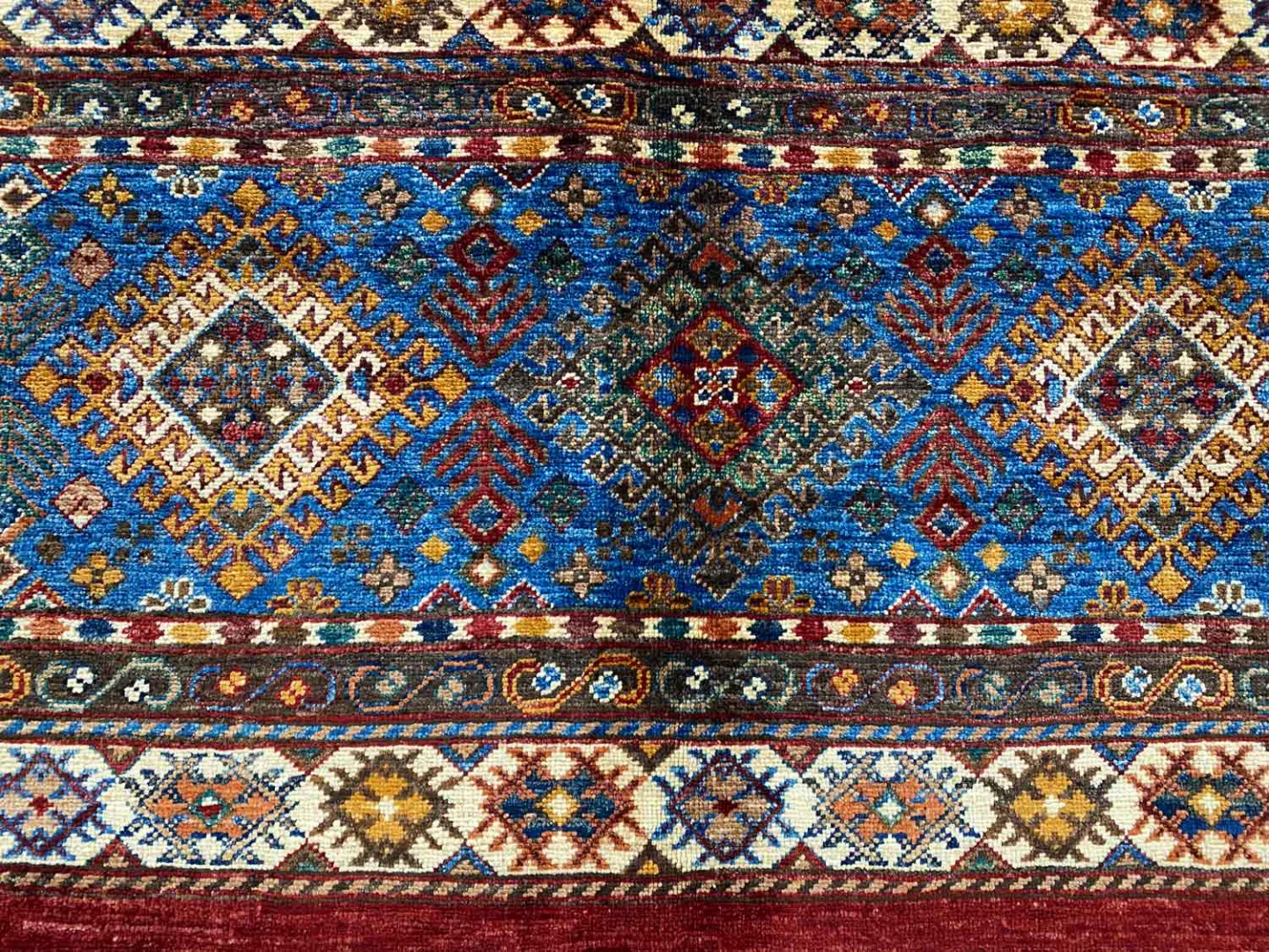 Orientteppich Samarkand 250 x 170 cm Schurwolle handgeknüpft