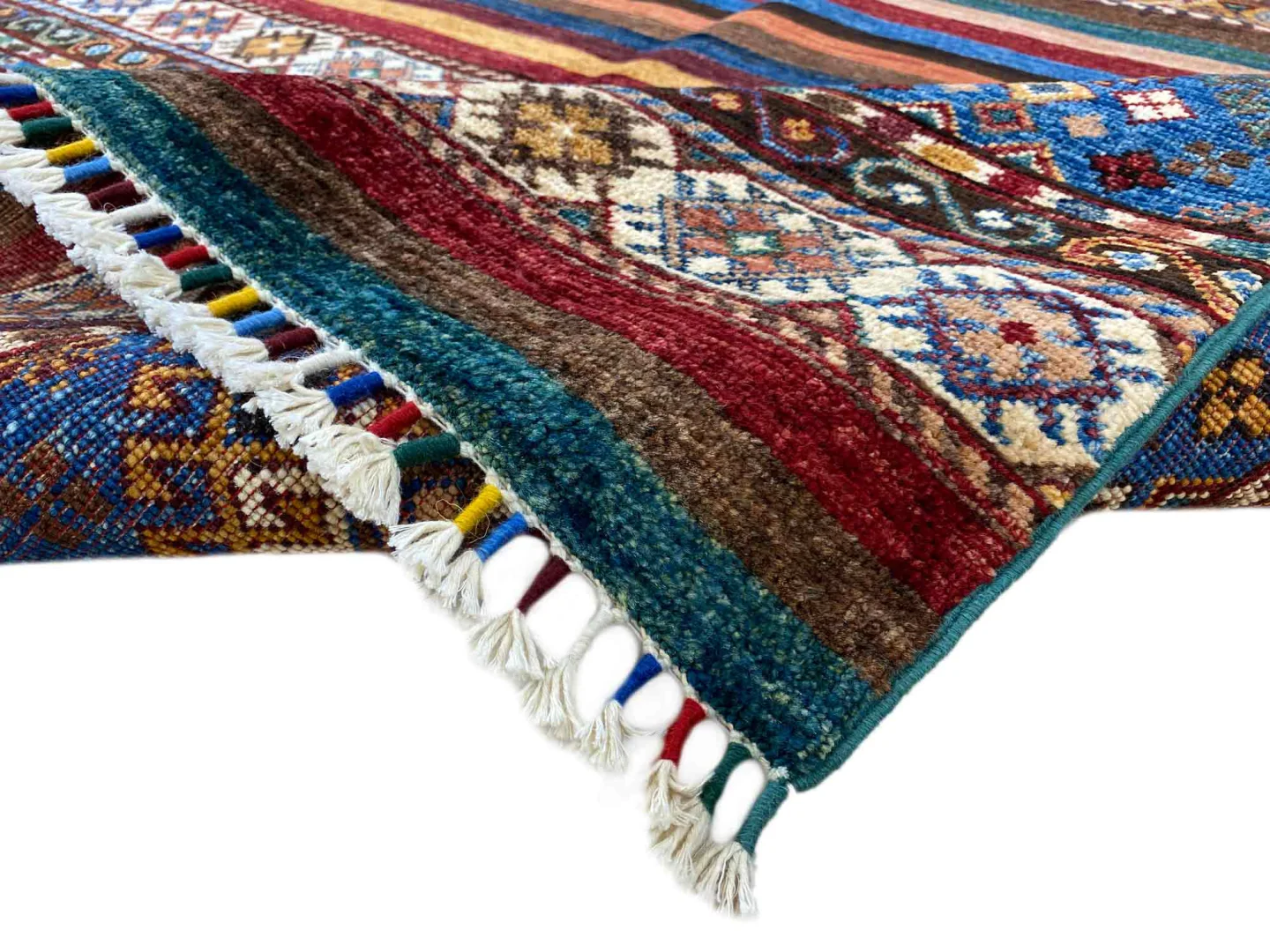 Orientteppich Samarkand 250 x 170 cm Schurwolle handgeknüpft