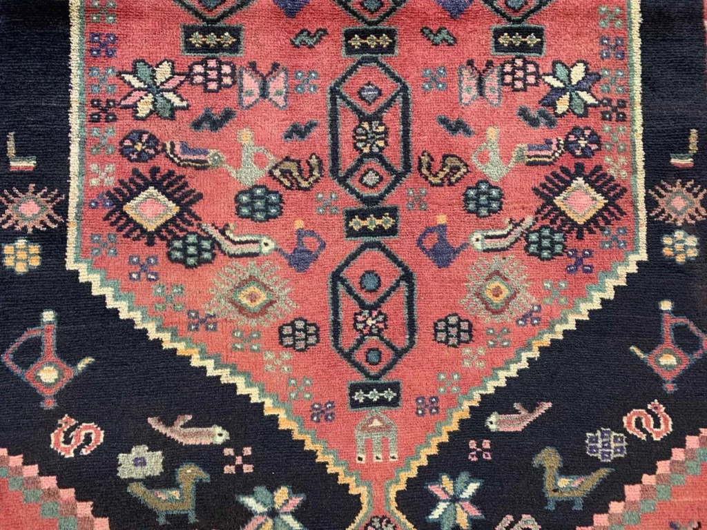 Perserteppich Hamadan 313 x 97 cm Wolle handgeknüpft