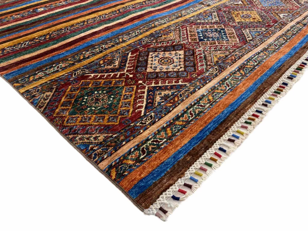 Orientteppich Samarkand 270 x 185 cm Schurwolle handgeknüpft